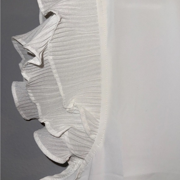 Auckland Women's White V-Neck Top NWT Sz XL - Picture 5 of 5